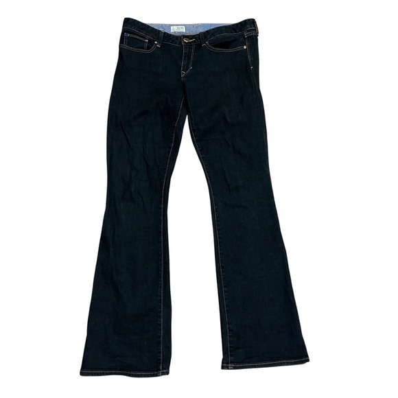 GAP Denim - Gap 1969 Curvy Flare Jeans Womens 30/10r Dark Wash Indigo Denim Blue Pants
